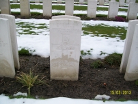 Cite Bonjean Military Cemetery, Armentieres, France